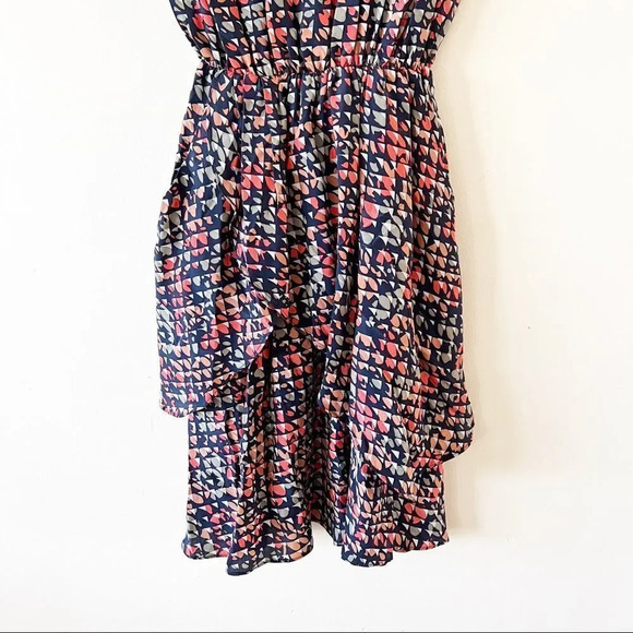 Liquid New York Silk Sleeveless Ruffle Dress‎ Size 0 Pockets - Picture 7 of 8